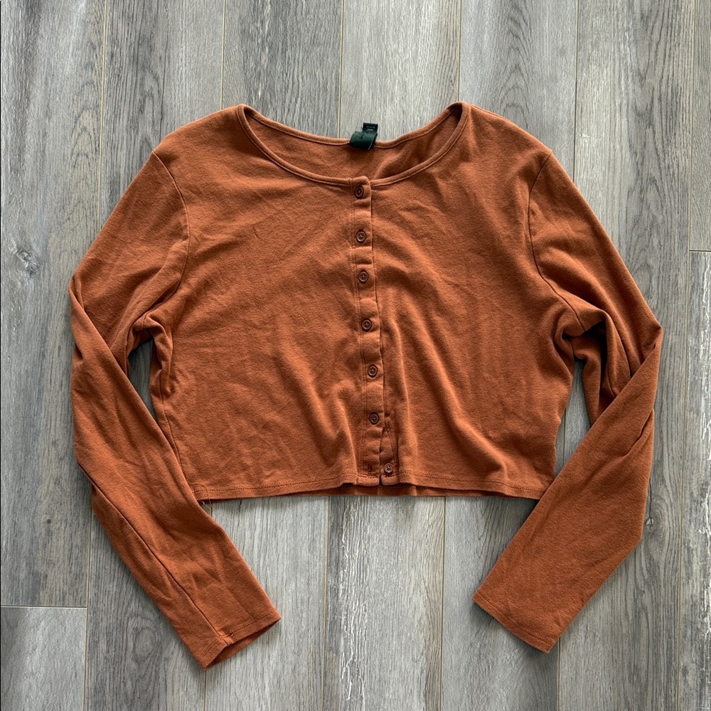 Wild Fable Crop Button Down, Size XXLarge